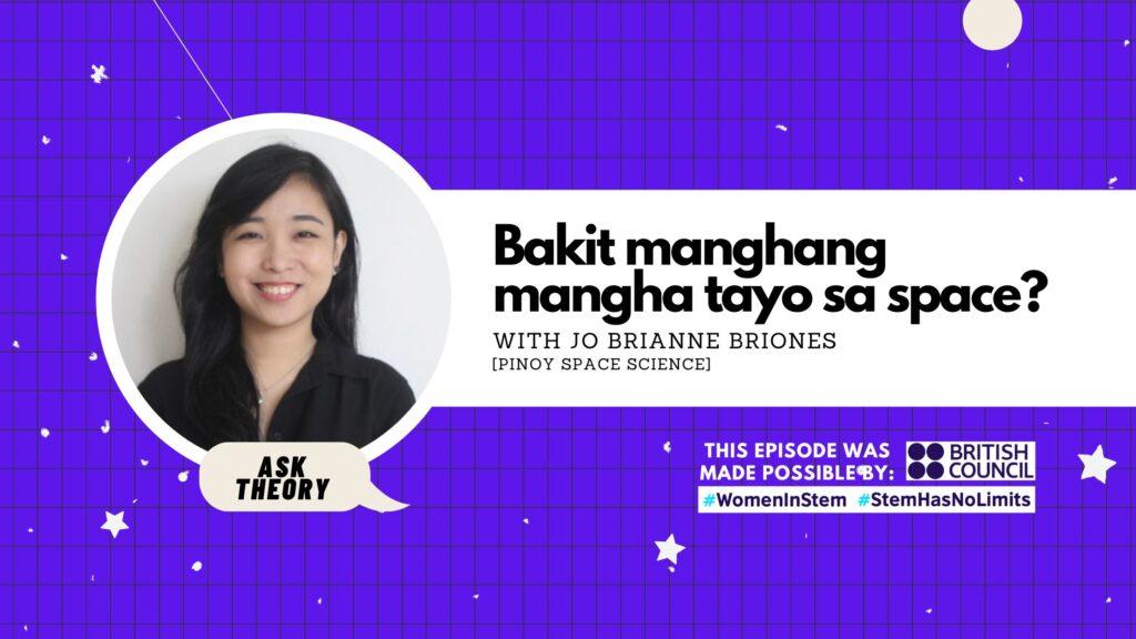 ask theory, pinoy space science, jo brianne briones, philippine space agency